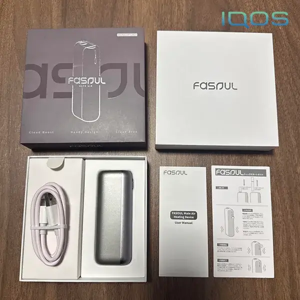 【銀色】Fasoul Mate Air Iluma二回機 專為TEREA磁吸型煙彈設計一根煙抽兩次 省錢達人首選:圖片 4