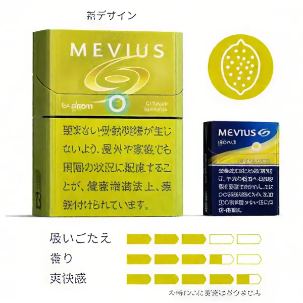 【MEVIUS Citrus Option柑橘爆珠】Ploom煙彈 七星Mevius加熱菸 清爽酸味膠囊口味 整條煙(10包):圖片 2