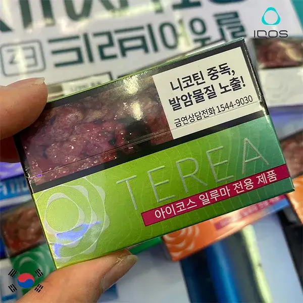 【青檸/抹茶】韓國TEREA煙彈口味 IQOS ILUMA 專用 整條煙 (10包):圖片 3