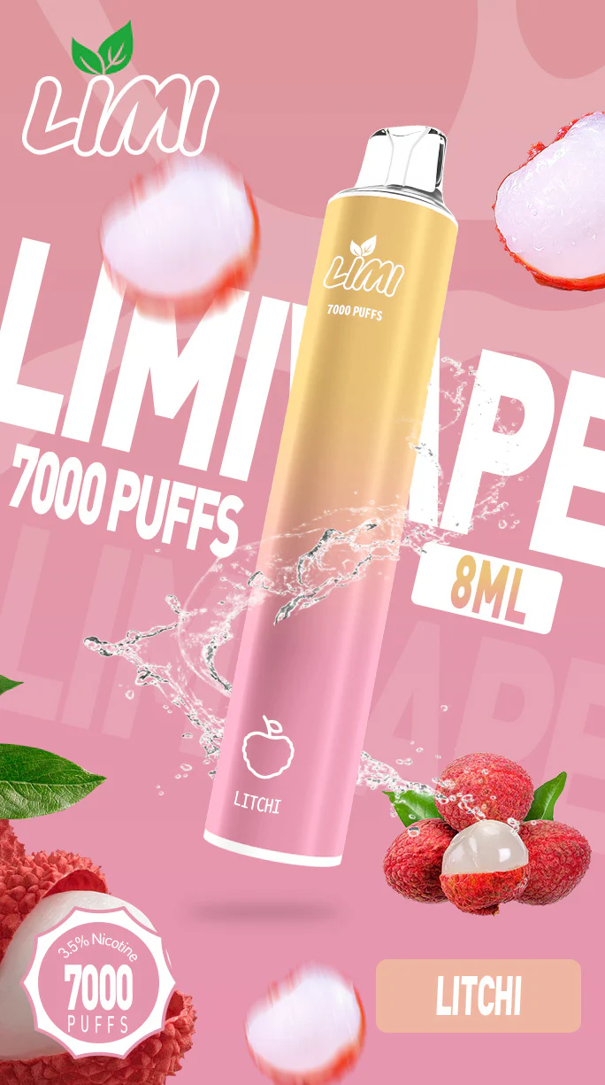 LIMI 7000 Puffs 拋棄式電子煙|智能氣動感應 即吸即用:圖片 10