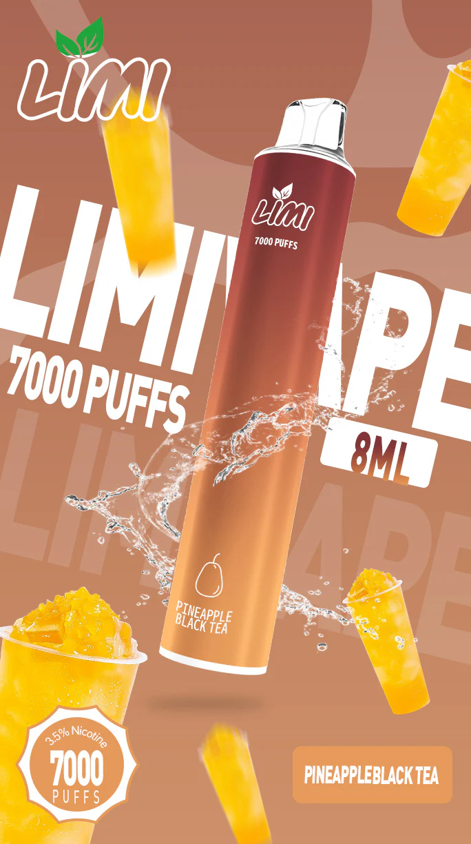 LIMI 7000 Puffs 拋棄式電子煙|智能氣動感應 即吸即用:圖片 5