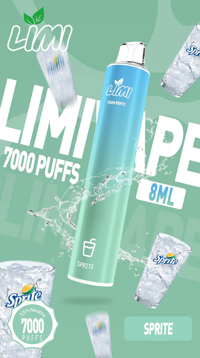 LIMI 7000 Puffs 拋棄式電子煙|智能氣動感應 即吸即用:圖片 6
