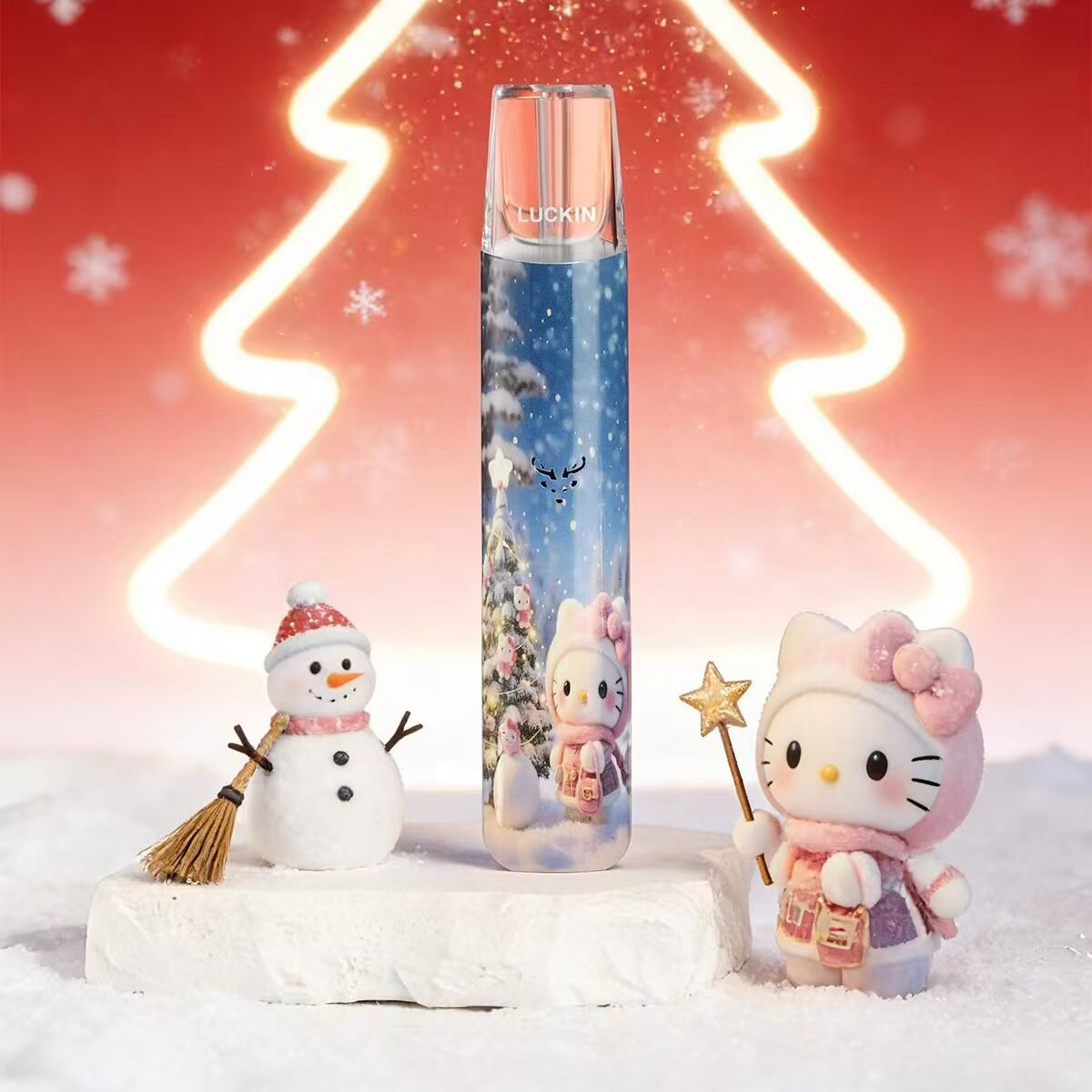 幸運主機 LUCKIN卡通系列|kitty貓老款・冰雪kitty貓・史迪仔蠟筆小新外型即風格・辨識度爆表